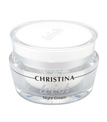 Night Cream - 50 ml - Serie Wish - Christina
